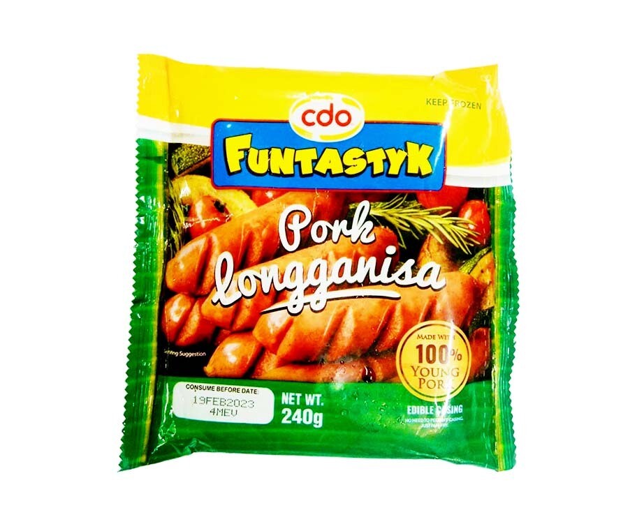 CDO Funtastyk Longganisa 240g