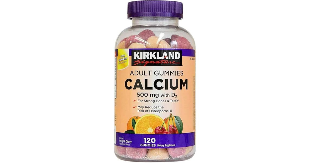 Kirkland Signature Calcium Gummies