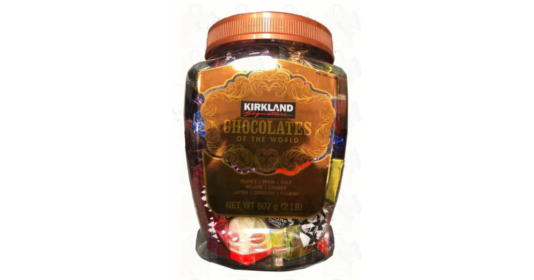 Kirkland Signature Chocolates of the World in Assortment Jar, 2 Lb.