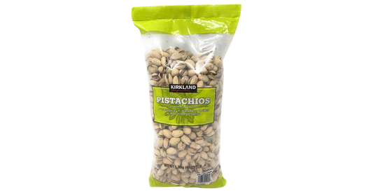 Kirkland Signature Dry Roasted & Salted In-Shell Pistachio, 48 Ounce U.S.A