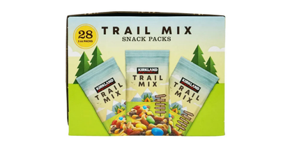 Kirkland Signature Expect More Trail Mix Snack Packs 2 oz, 28 count