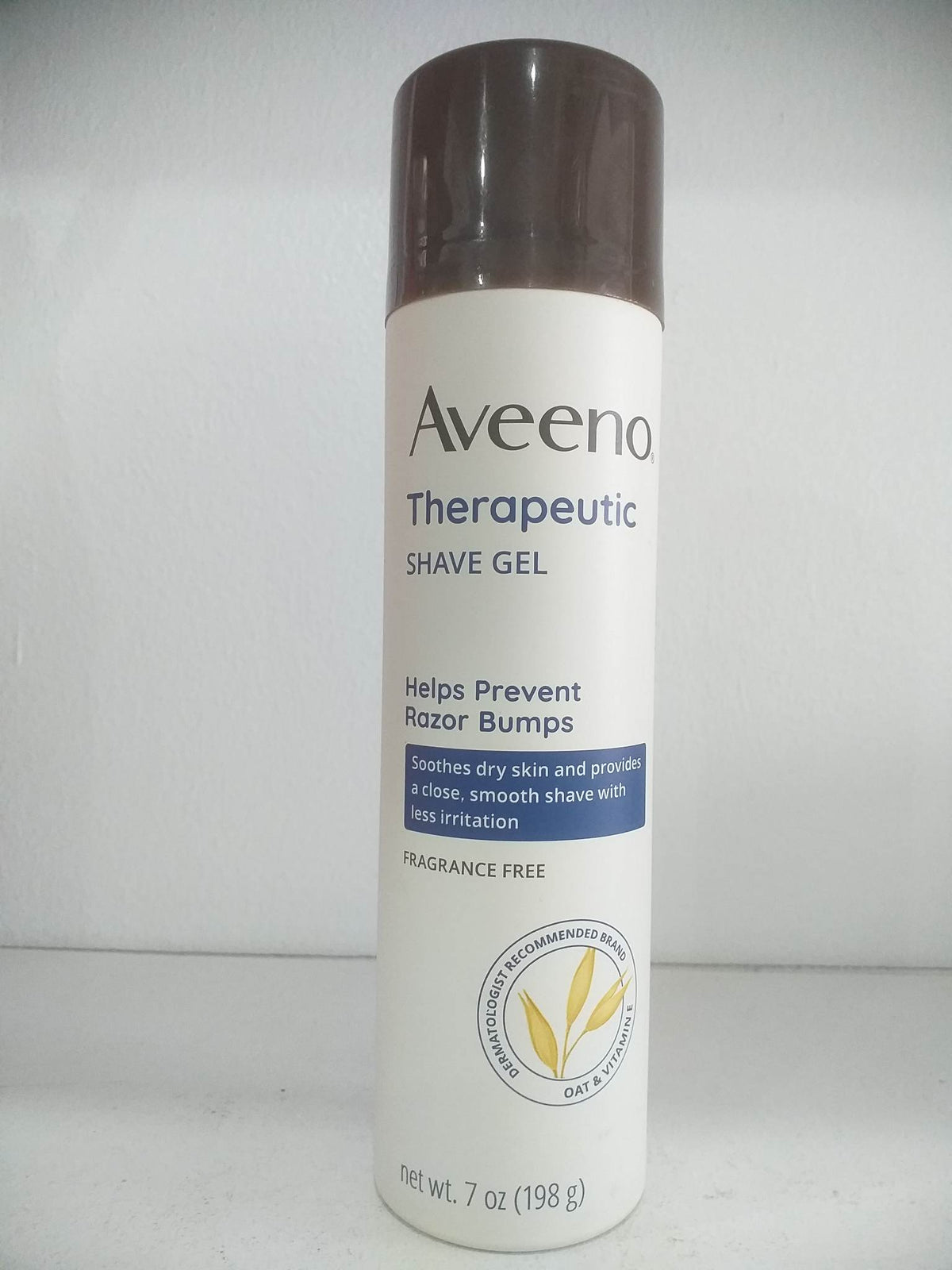 Aveeno Therapeutic Shave Gel Razor Bumps fragrance free - 7 oz(198g)