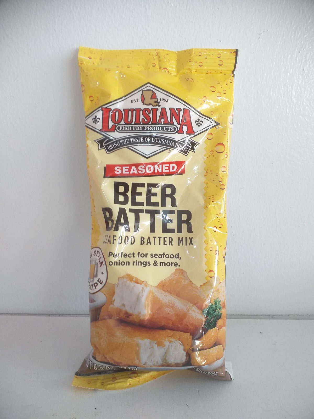 Louisiana Fish Fry Products Seasoned Beer Batter Mix 8.5oz