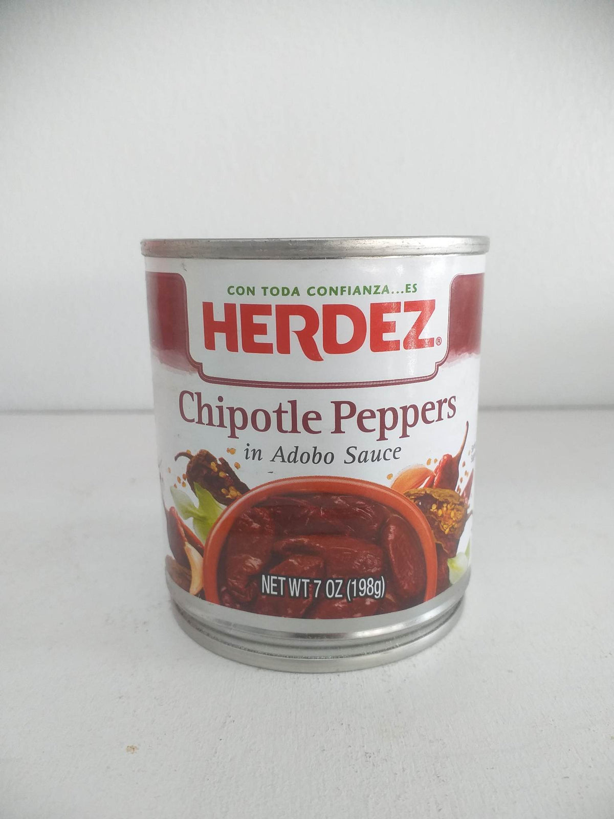 Herdez Chipotle Peppers in Adobo Sauce 7 Oz (198g)