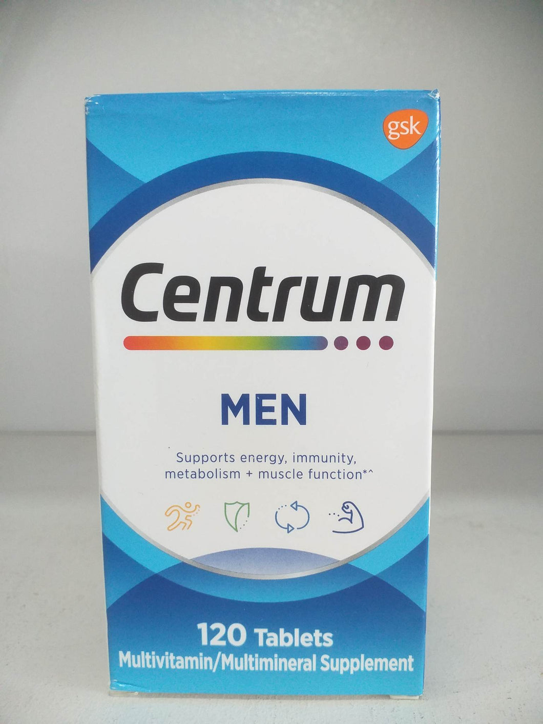 Centrum Mens Multivitamin Supplement Tablets, 120 Count