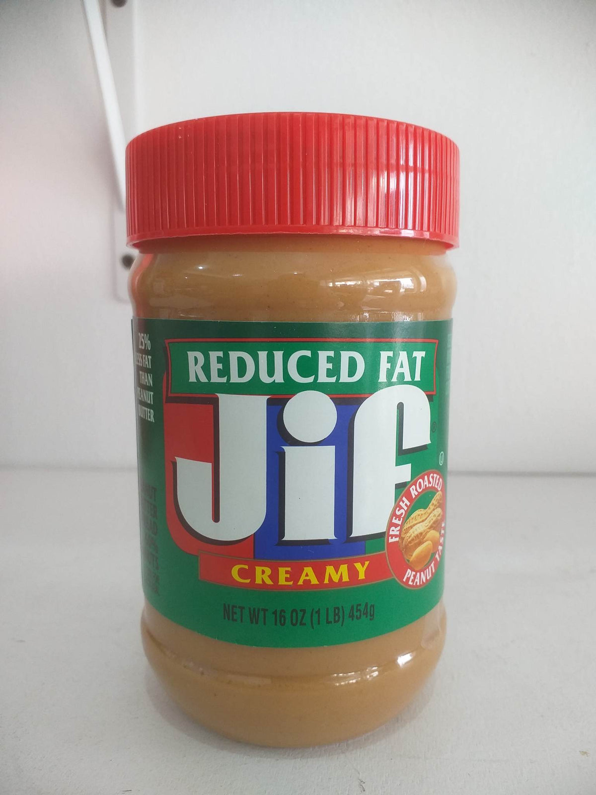 Jif Reduced Fat Creamy Peanut Butter Spread 16oz(454g)