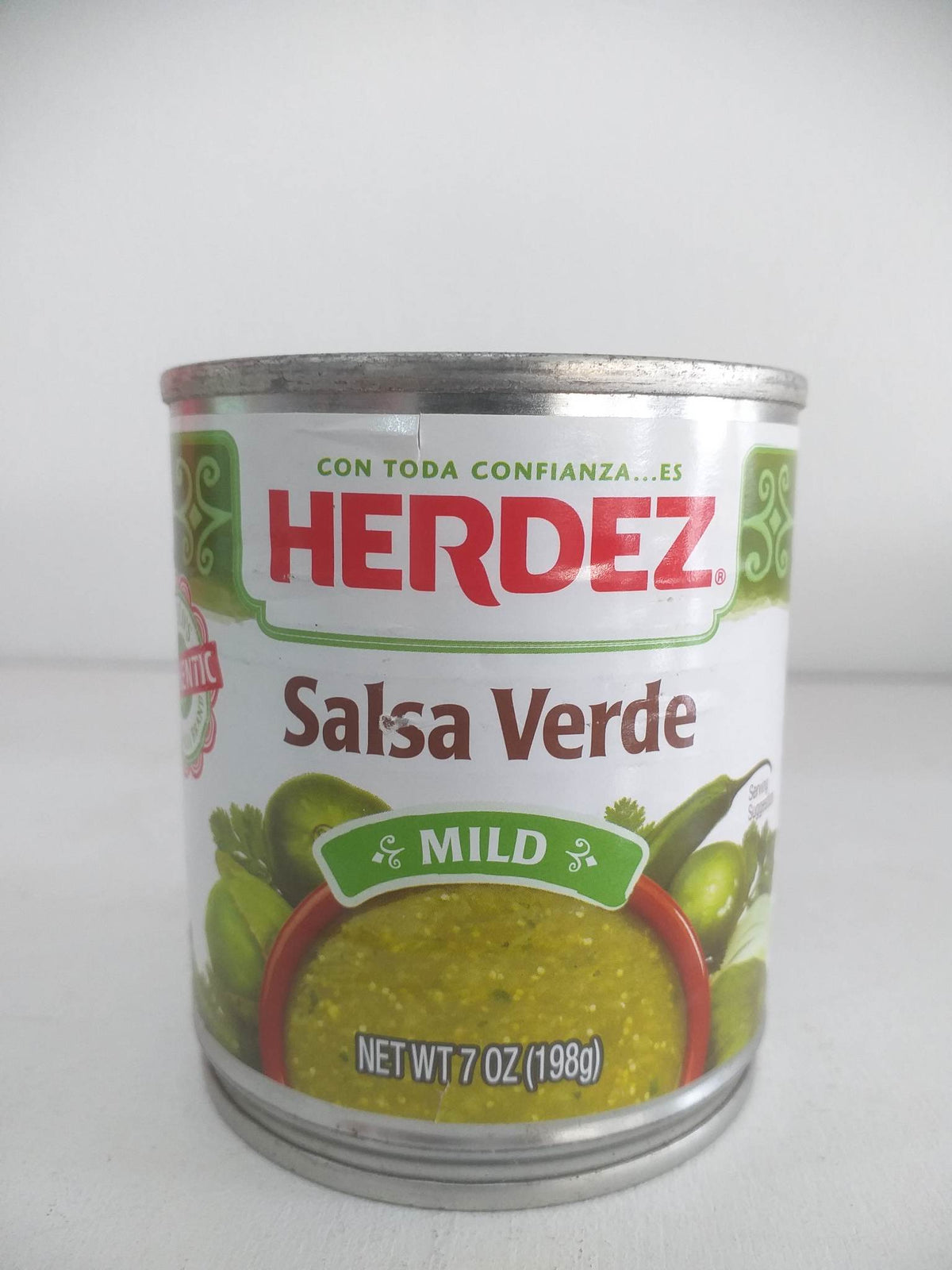 HERDEZ Salsa Verde Mild, 7 oz (198g)