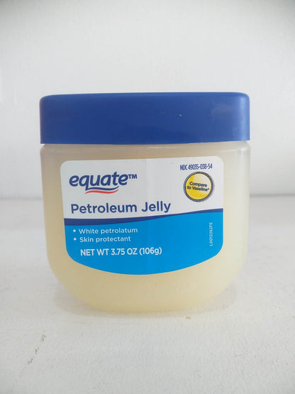 Equate 100% Pure Petroleum Jelly, 3.75 oz(106g)