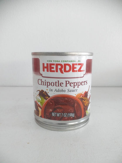 Herdez Chipotle Peppers in Adobo Sauce 7 Oz (198g)