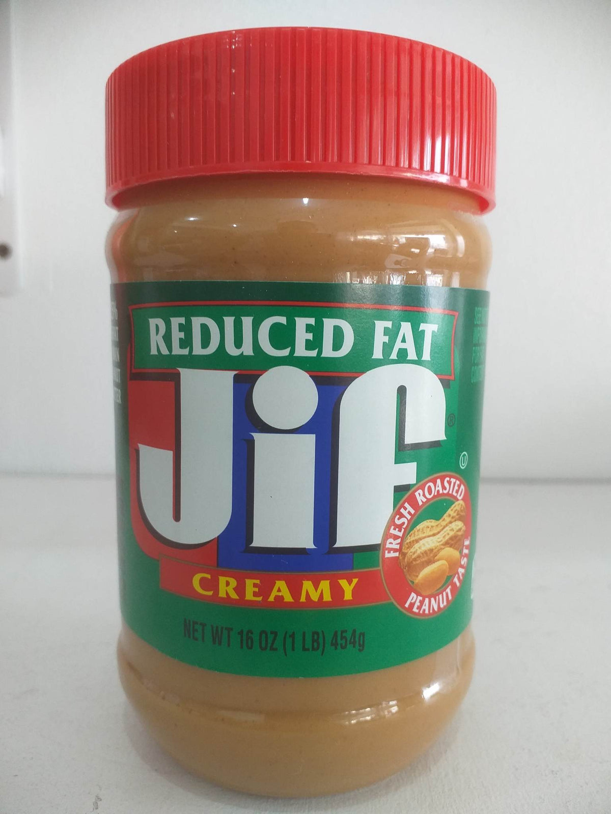 Jif Reduced Fat Creamy Peanut Butter Spread 16oz(454g)