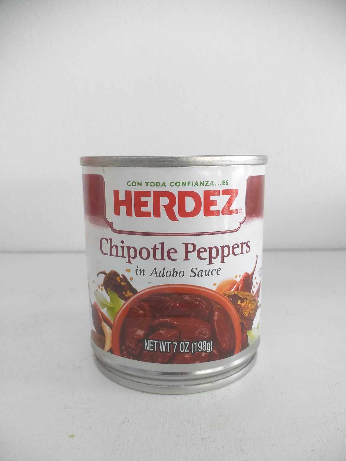 Herdez Chipotle Peppers in Adobo Sauce 7 Oz (198g)