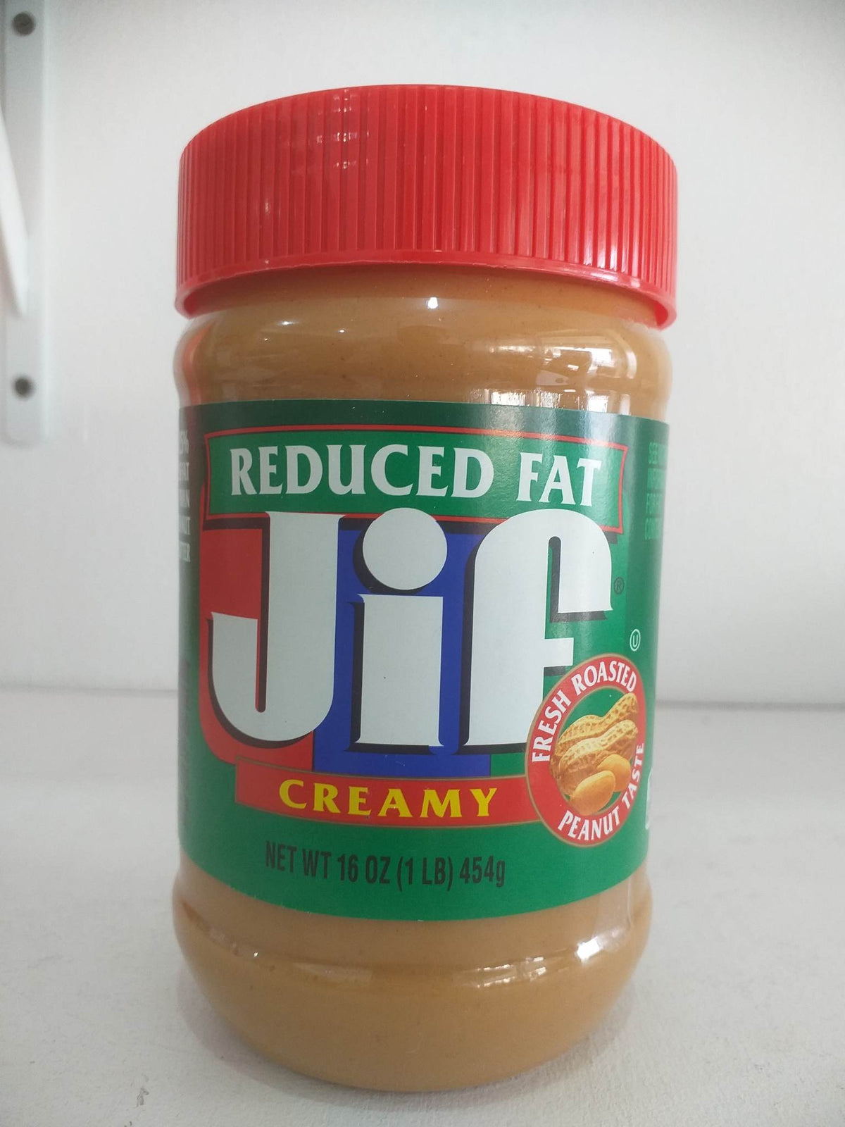 Jif Reduced Fat Creamy Peanut Butter Spread 16oz(454g)