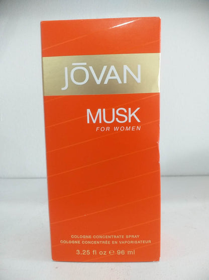 Jovan Musk Eau de Cologne, Perfume for Women, 3.25 oz (96ml)