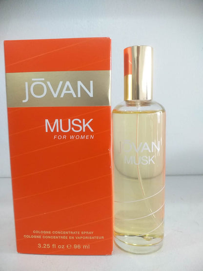 Jovan Musk Eau de Cologne, Perfume for Women, 3.25 oz (96ml)