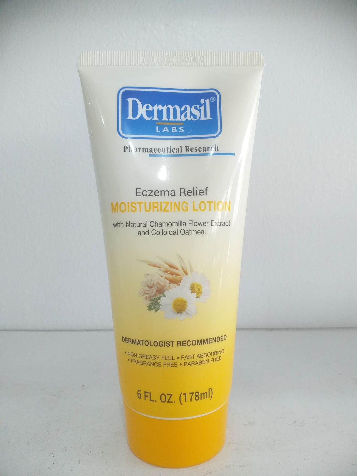 Dermasil Eczema Relief Moisturizing Lotion 6 oz. Tubes(178ml)