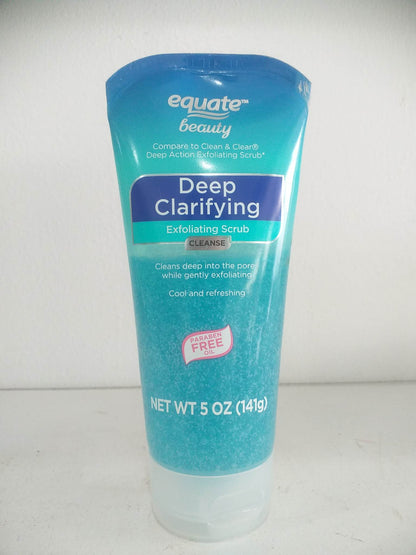 Equate Beauty Deep Clarifying Exfoliating Scrub, 5 oz