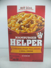 Load image into Gallery viewer, Hamburger Helper Cheeseburger Macaroni, Made With Real Cheese, 6.6 oz(187g)
