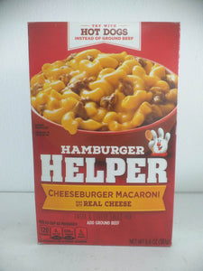 Hamburger Helper Cheeseburger Macaroni, Made With Real Cheese, 6.6 oz(187g)