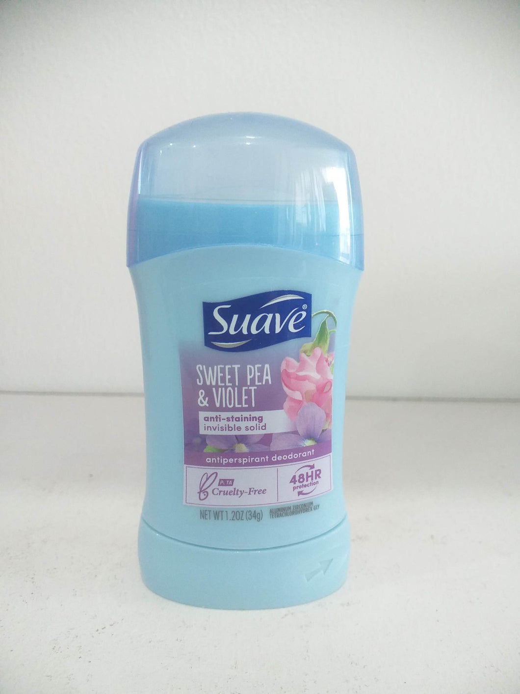 Suave Deodorant Antiperspirant Stick for women1.2 oz(34g)