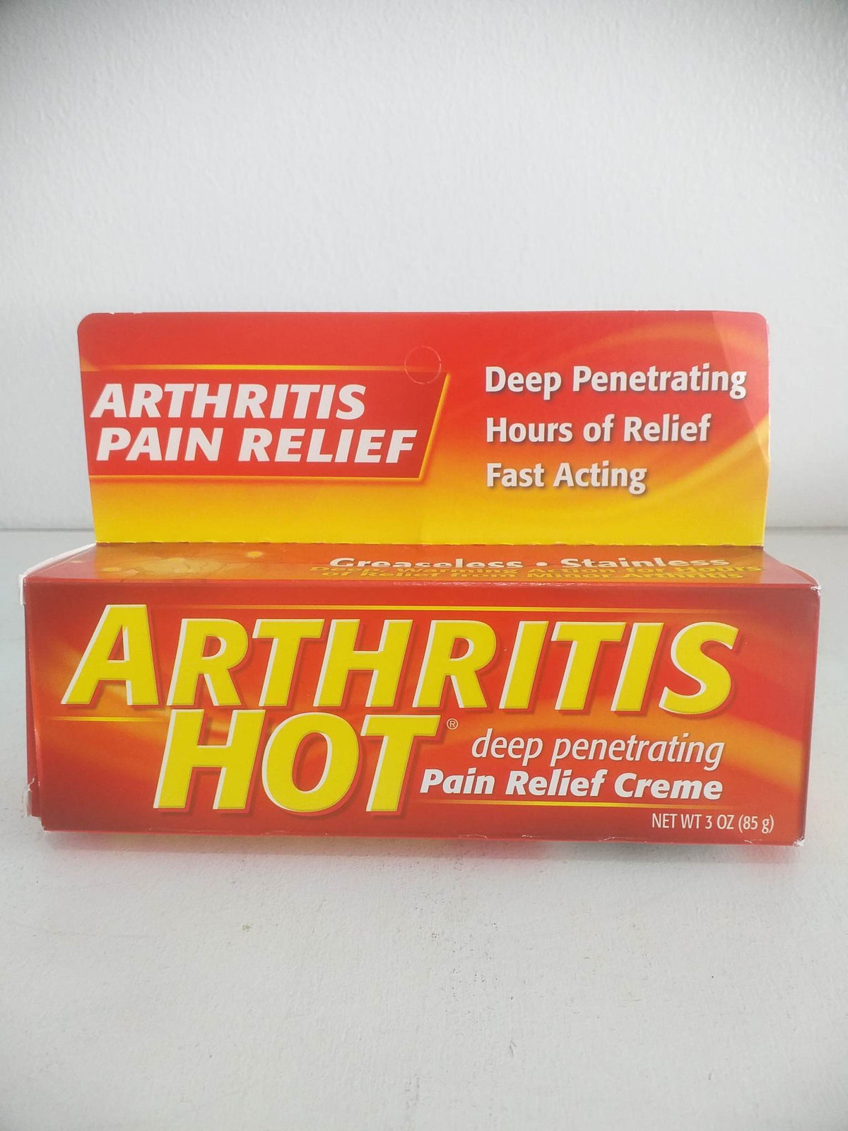 Arthritis Hot Pain Relief Creme 3 oz(85g)