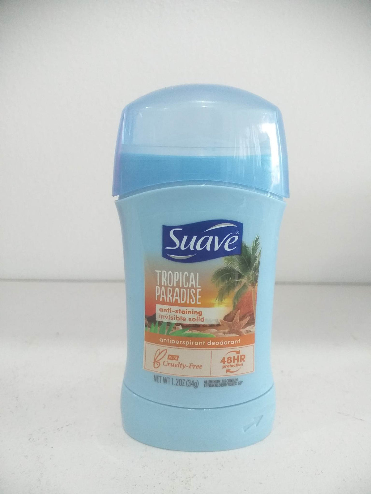 Suave Deodorant Antiperspirant Stick for women1.2 oz(34g)