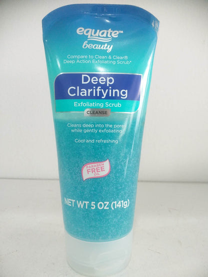 Equate Beauty Deep Clarifying Exfoliating Scrub, 5 oz
