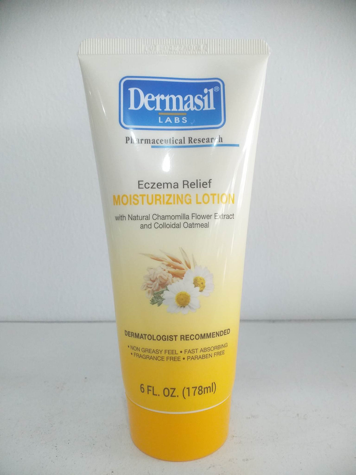 Dermasil Eczema Relief Moisturizing Lotion 6 oz. Tubes(178ml)