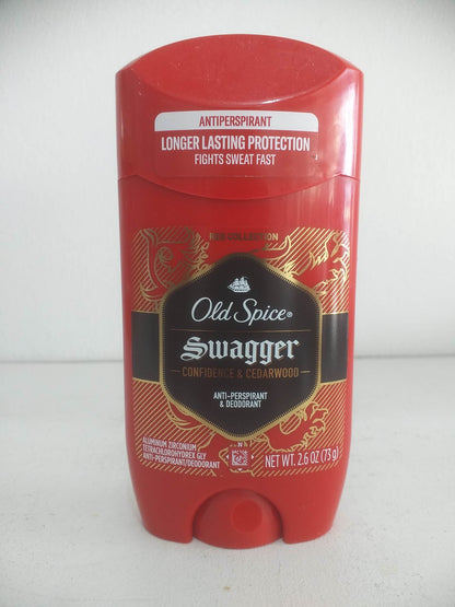 Old Spice Antiperspirant For Men, Swagger Confidence & Cedarwood Scent 73g