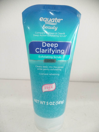 Equate Beauty Deep Clarifying Exfoliating Scrub, 5 oz