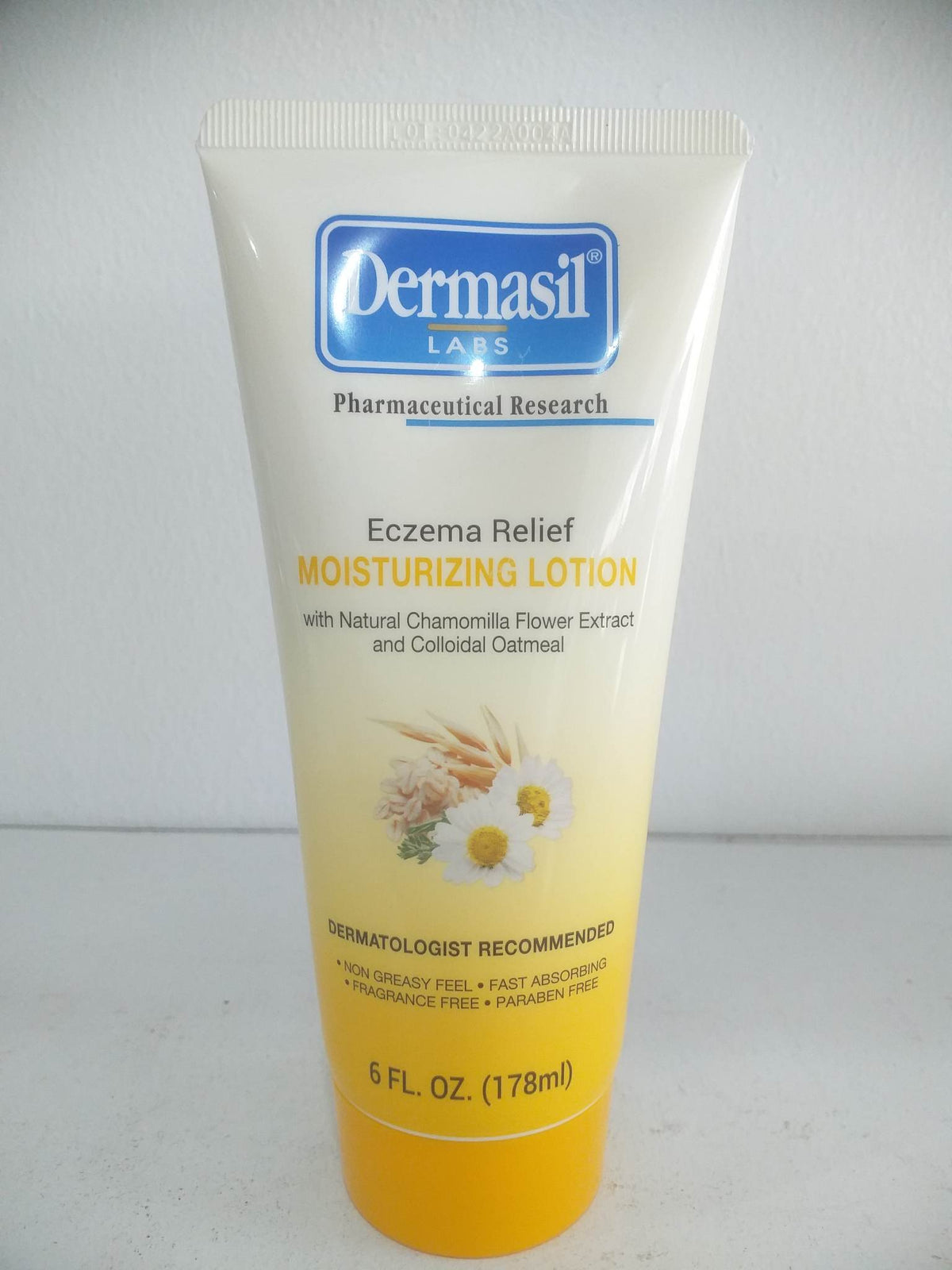 Dermasil Eczema Relief Moisturizing Lotion 6 oz. Tubes(178ml)