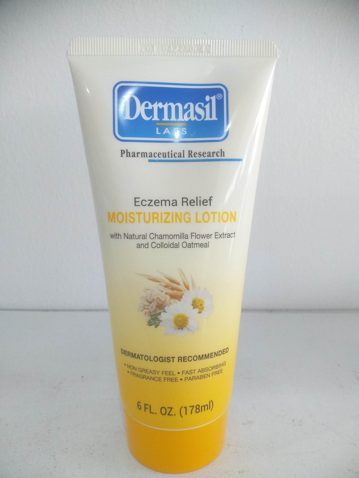 Dermasil Eczema Relief Moisturizing Lotion 6 oz. Tubes(178ml)