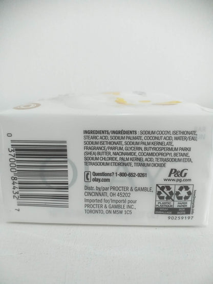 Olay 10x Moisture Ultra Moisture Shea Butter Beauty Bar 3.75 oz, 4 bar soap