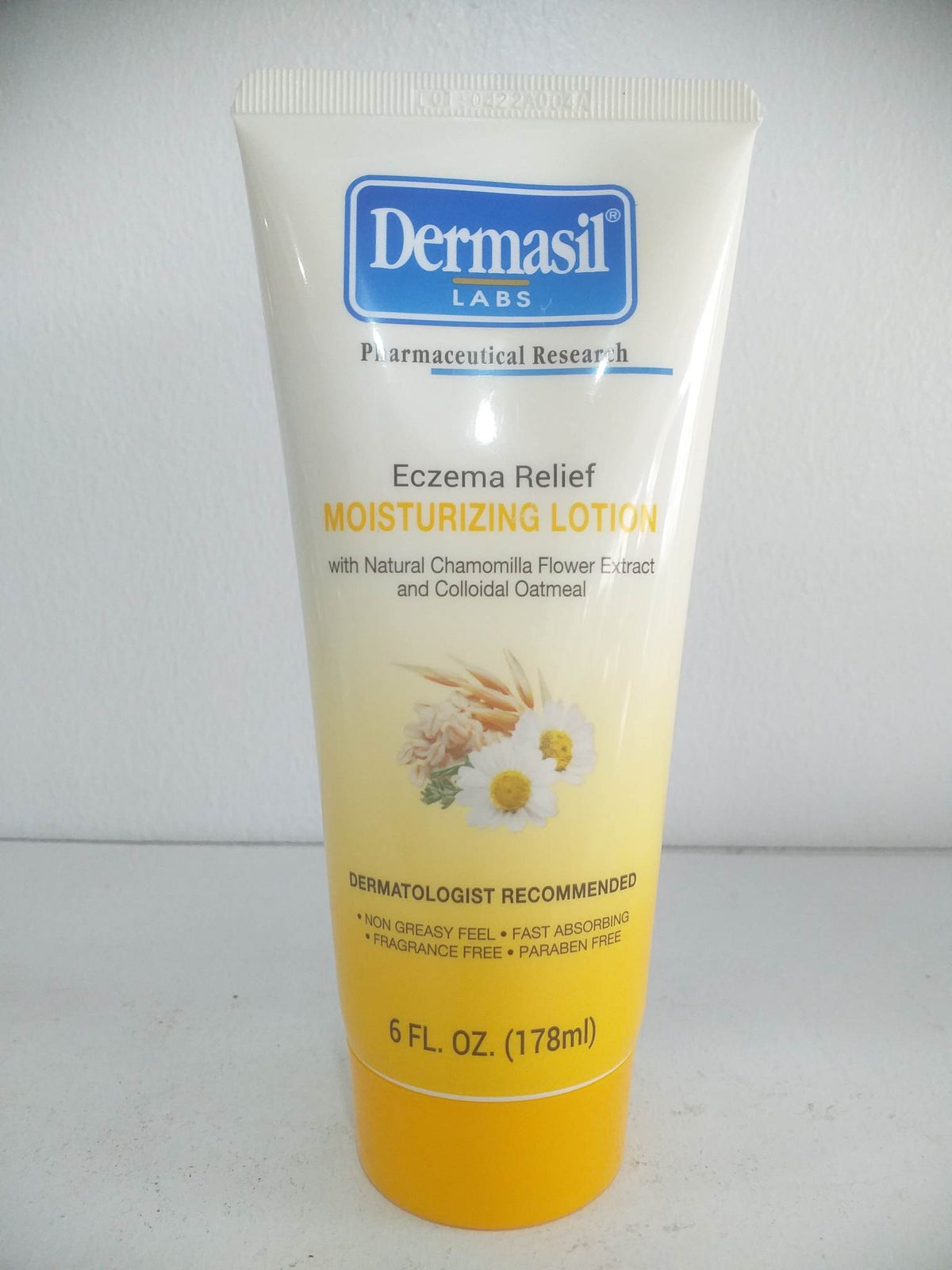 Dermasil Eczema Relief Moisturizing Lotion 6 oz. Tubes(178ml)
