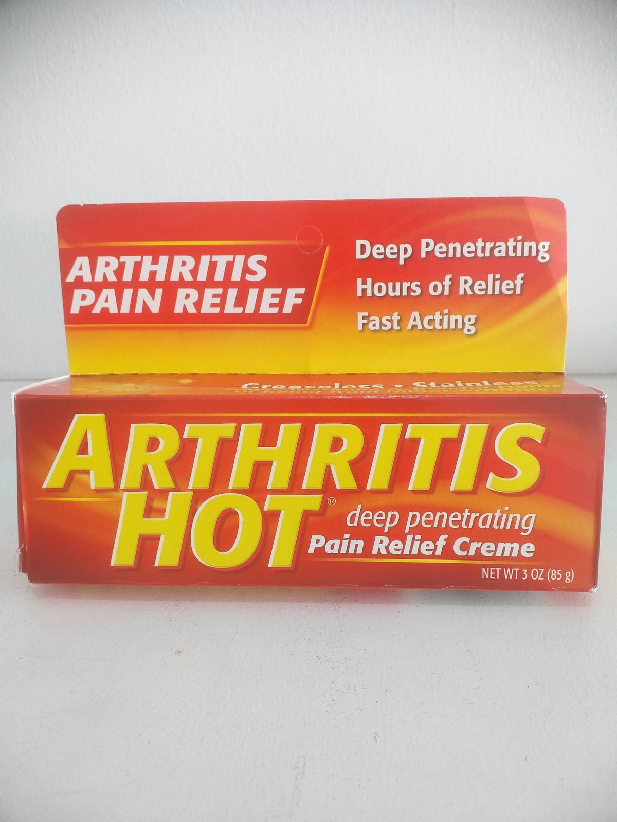 Arthritis Hot Pain Relief Creme 3 oz(85g)