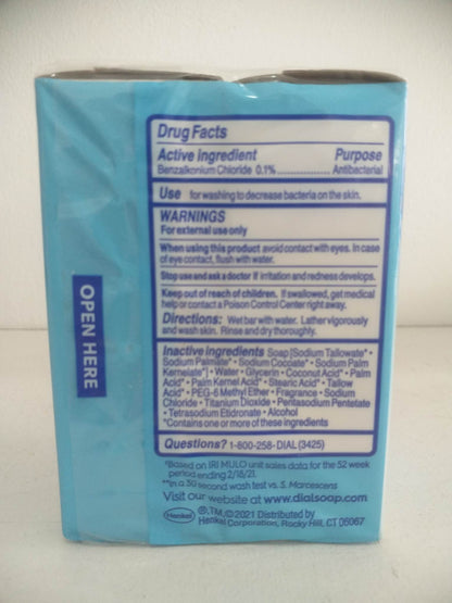 Dial Antibacterial Deodorant 2 Bar Soap Spring Water (180g )