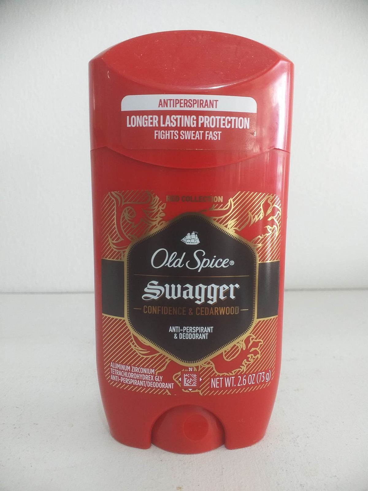 Old Spice Antiperspirant For Men, Swagger Confidence & Cedarwood Scent 73g