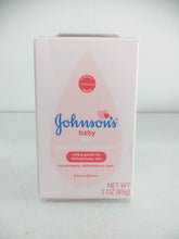 Load image into Gallery viewer, Johnson&#39;s Baby Bar Soap Mild &amp; Gentle for Baby Bath 3 oz(85g)
