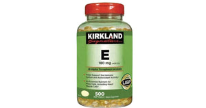 Kirkland Signature Vitamin E 180mg 400 I.U. 500 Softgels
