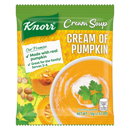 Knorr Cream of Pumpkin Soup 70G.