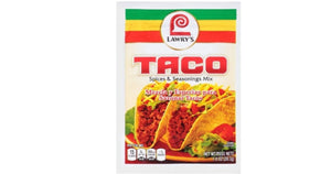 Lawry's Taco Seasoning Mix, 1 oz (28.3g)