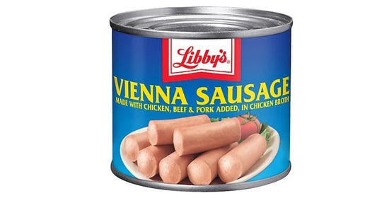 Libby's Vienna Sausage in Chicken Broth, Canned Sausage, 4.6 Oz