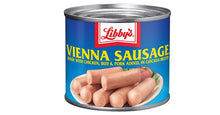 Load image into Gallery viewer, Libby&#39;s Vienna Sausage in Chicken Broth, Canned Sausage, 4.6 Oz
