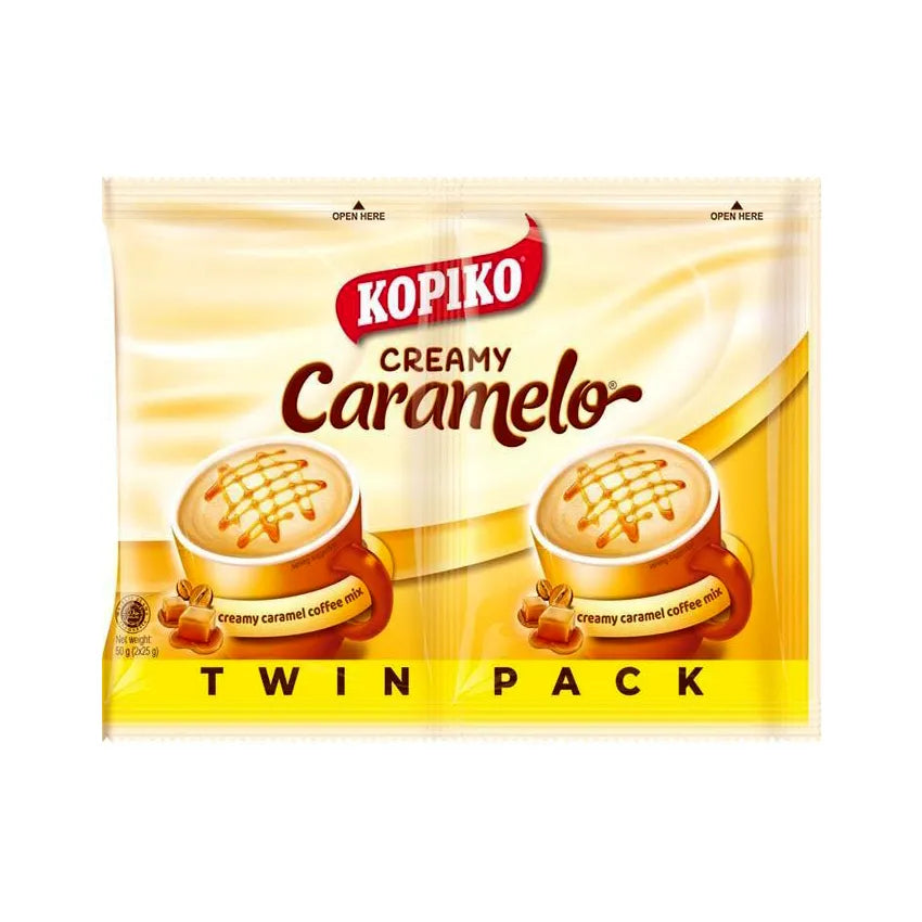Kopiko Creamy Caramelo Twinpack 25g
