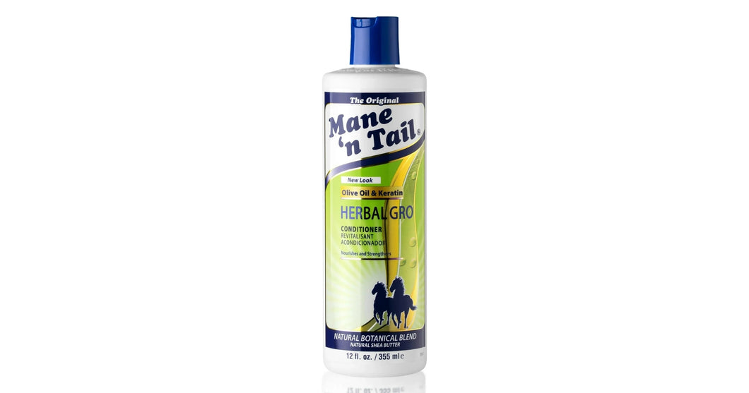 Mane' n Tail Herbal Gro Olive Oil & Keratin Shampoo 12 fl. oz