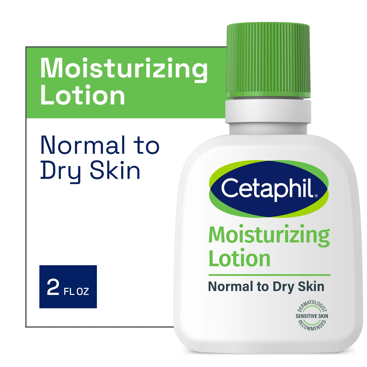 Cetaphil Moisturizing Cream for Dry to Normal Skin, Unscented, 2 fl oz