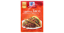 Load image into Gallery viewer, McCormick Original Taco Seasoning Mix, 1 oz (28g)
