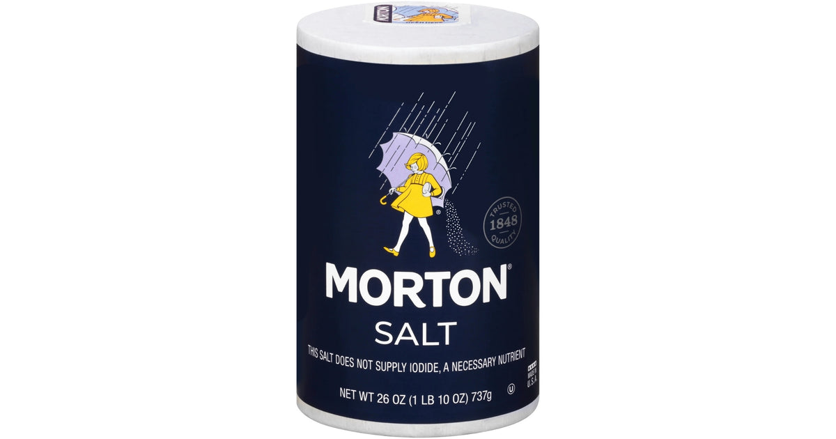 Morton Plain Salt 26oz (737g)