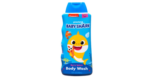 Baby Shark Nickelodeon Berry Splash Body wash 12 oz(355ml) U.S.A