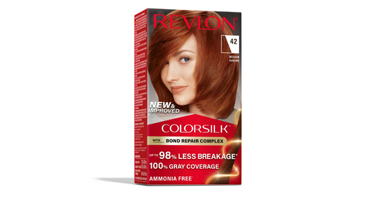 REVLON Permanent hair color #42 Medium Auburn with keratin &ammonia free