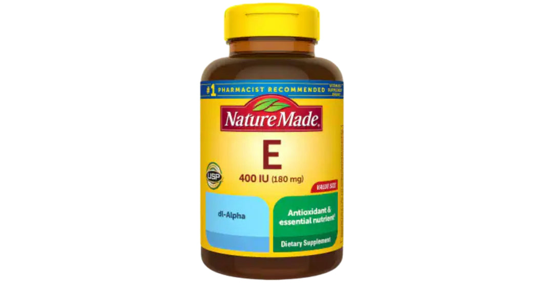 Nature Made 400 iu Vit. E 180mg (300ct) Softgels